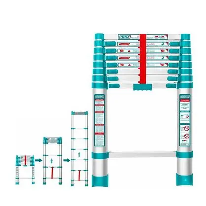 ESCALERA TELESCÓPICA 8 PASOS