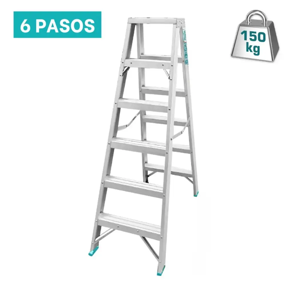 [THLAD09061] ESCALERA DE ACERO 6PASOS