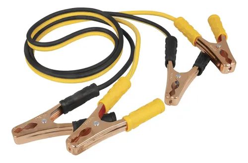 CABLES PASACORRIENTES DE BATERIA 10 AWG (5MM*2)PRETUL 2M