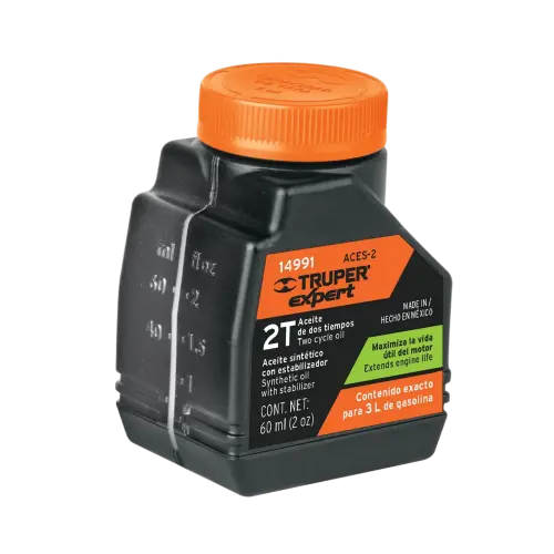 [14991] ACEITE SINTÉTICO PARA MOTOR DE 2 TIEMPOS, 60 ML