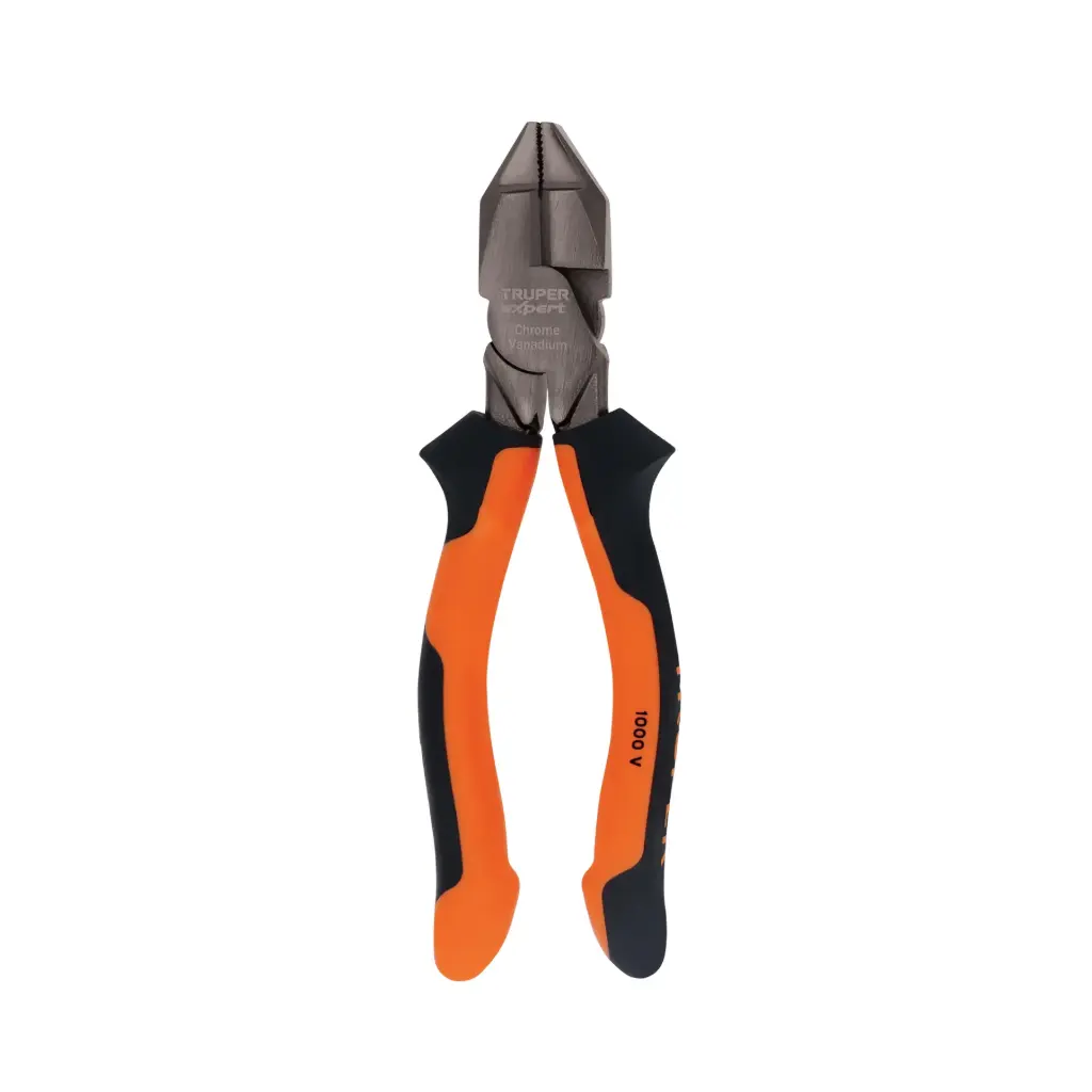 [17338] ALICATES UNIVERSALES PROFESIONALES, CONFORT GRIP 7"(18)TRUPER