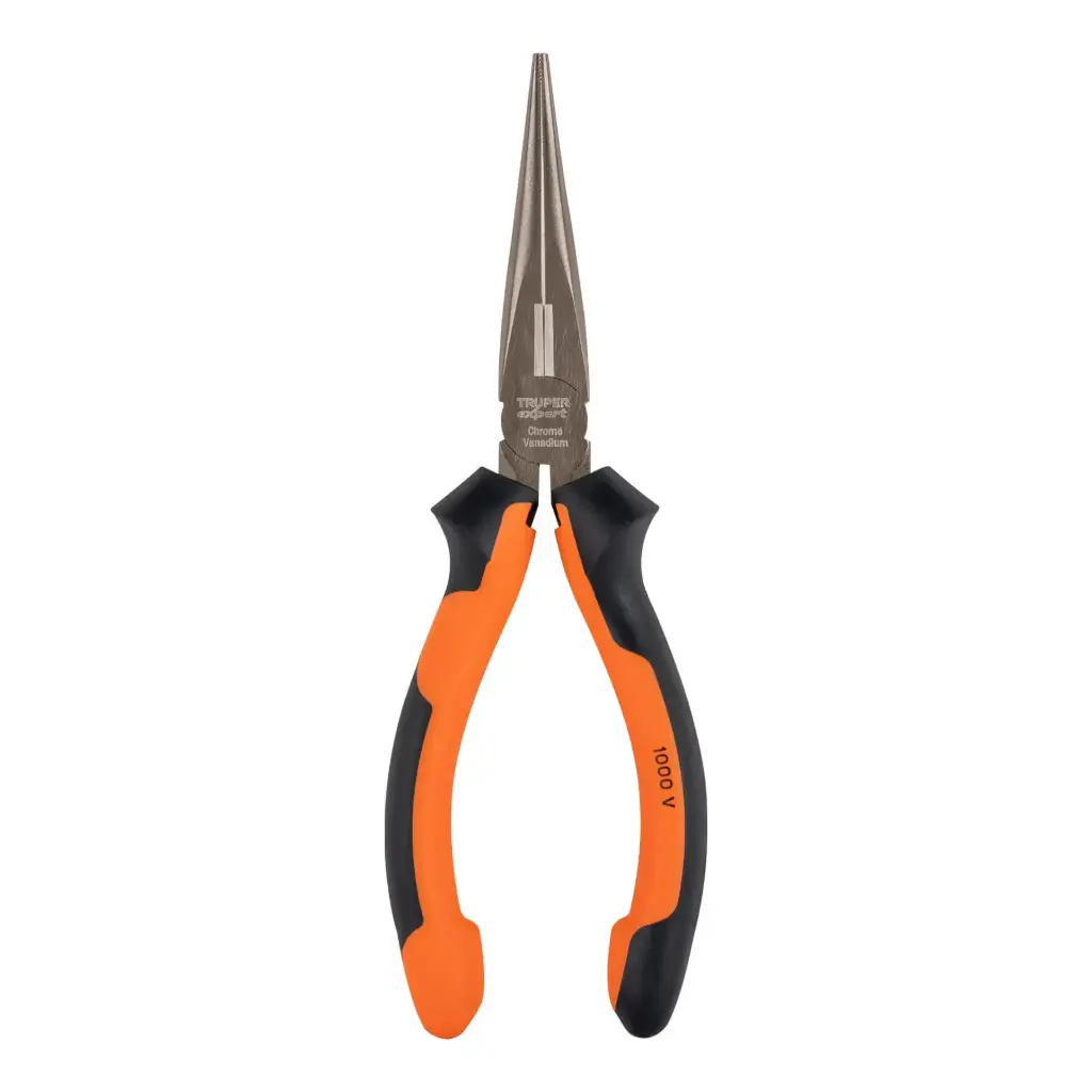 [12348] ALICATES DE PUNTA Y CORTE,CONFORT GRIP 7"(18CM)TRUPER