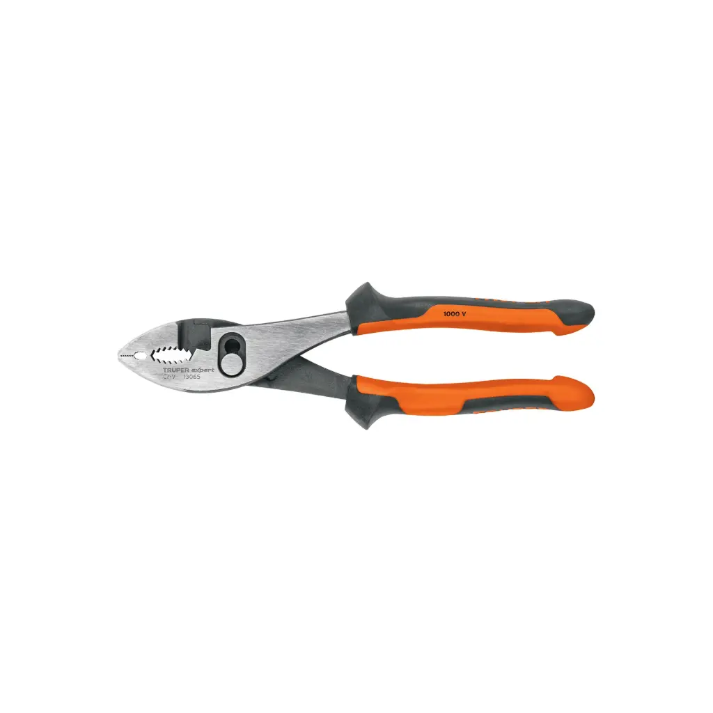 [13065] ALICATES DE MECANICO, COMFORT GRIP 8"(20CM)TRUPER
