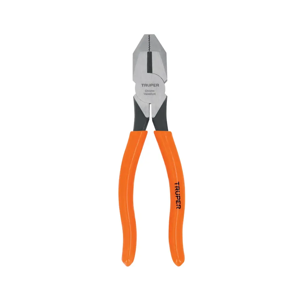 [17303] ALICATES UNIVERSALES PROFESIONALES,CABEZA CUADRADA 7" (18CM)TRUPER