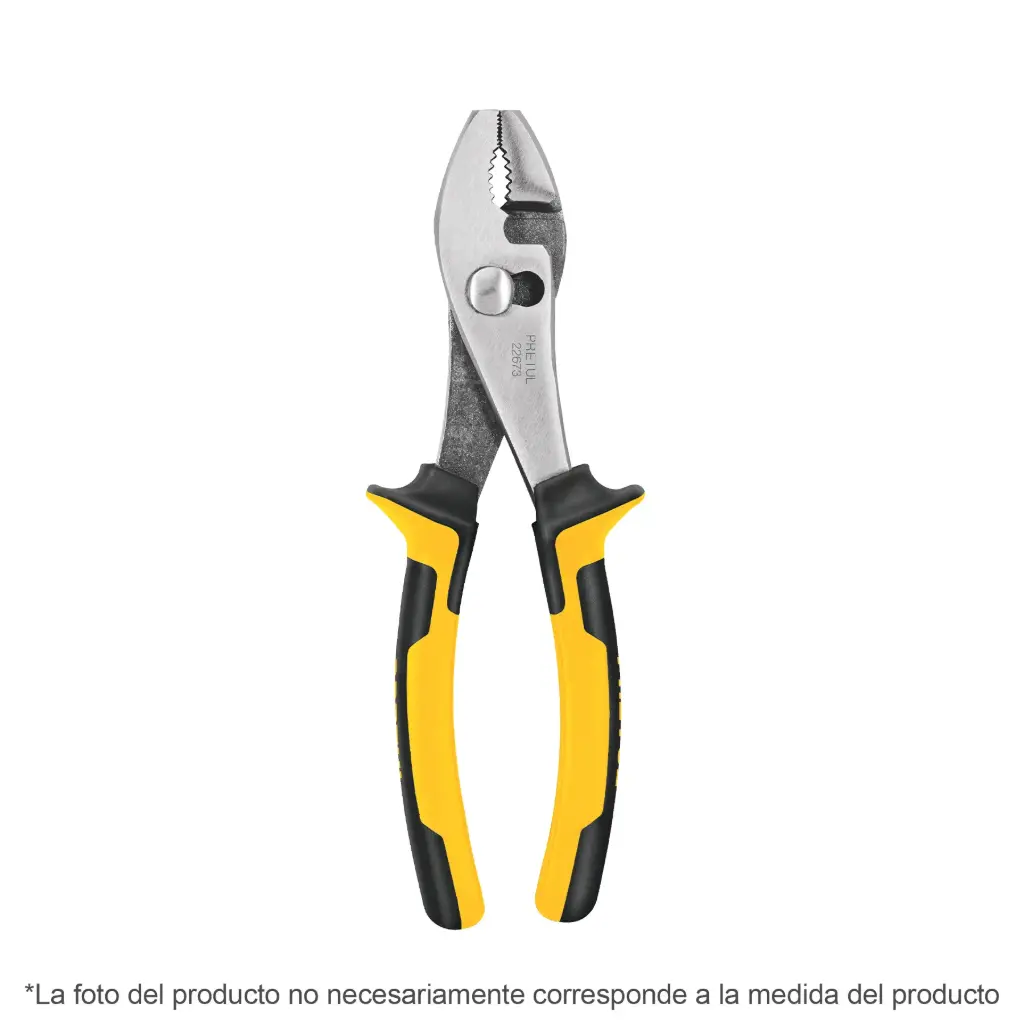 [22672] ALICATE DE MECANICO,CONFORT GRIP 6" (15CM)PRETUL