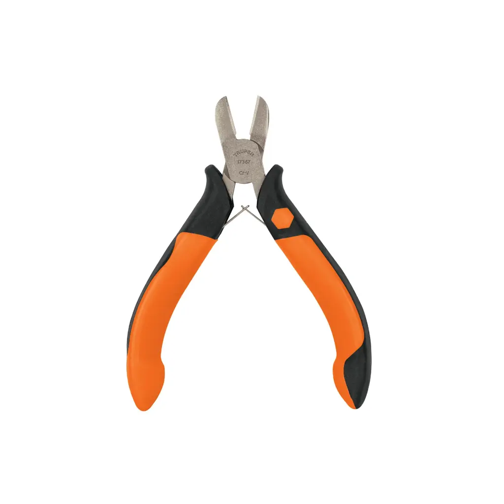 MINI ALICATE DE CORTE DIAGONAL,CONFORT GRIP 4"(10)TRUPER