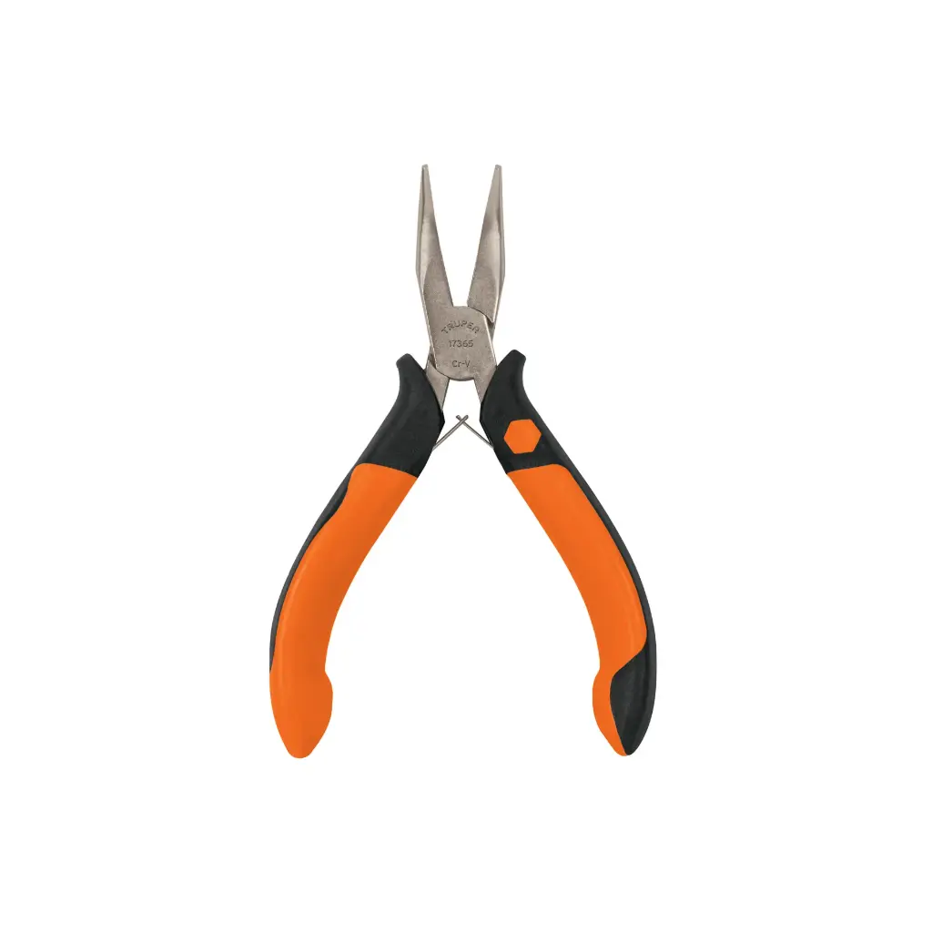 [17365] MINI ALICATE PUNTA CURVA , CONFORT GRIP 5"(13CM)TRUPER