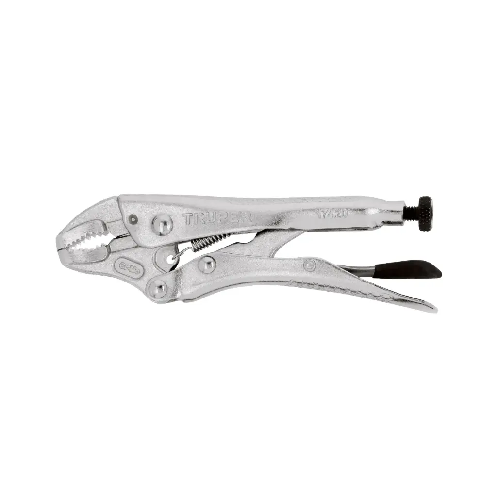 ALICATES DE PRESION , CURVOS 5"(13CM)TRUPER