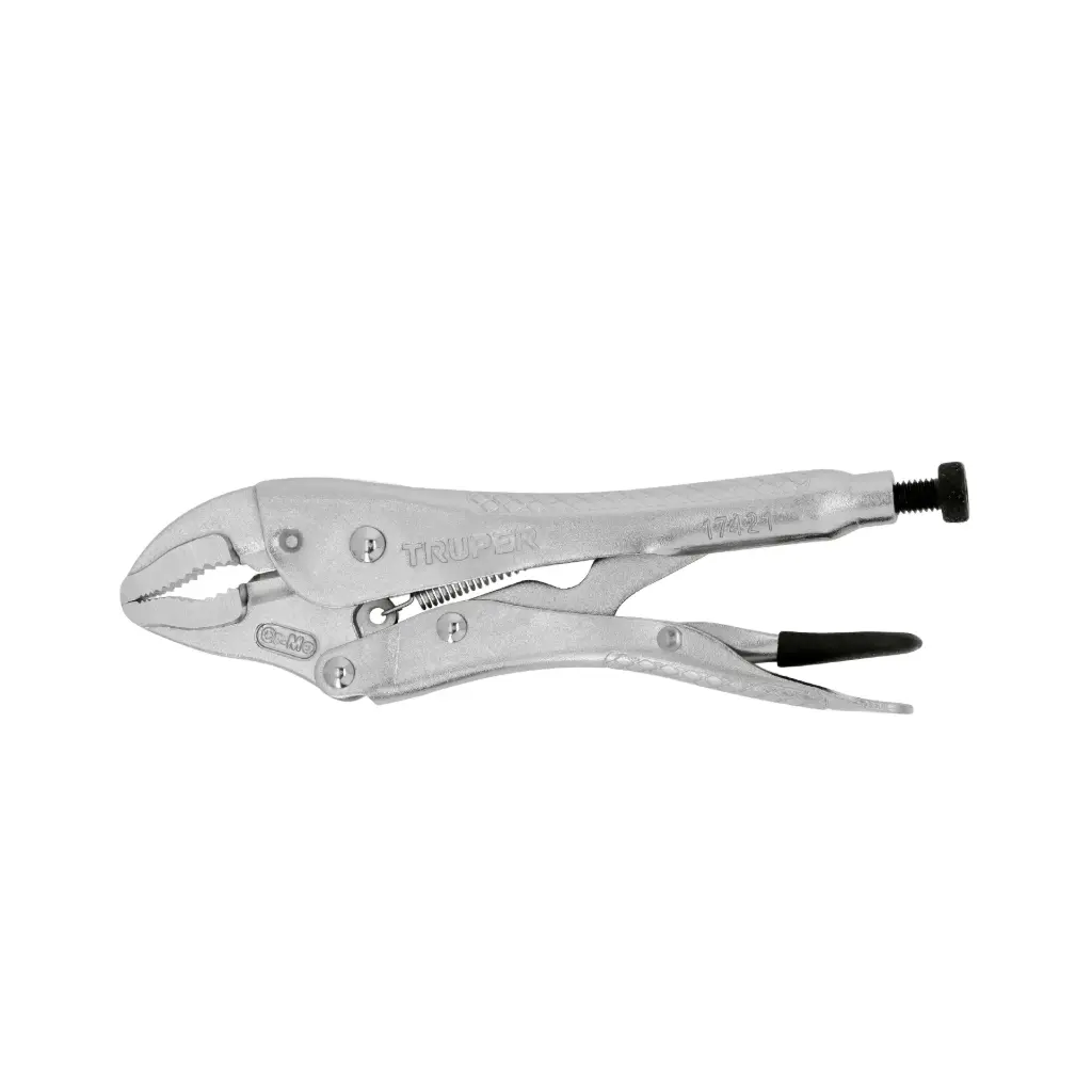 [17421] ALICATES DE PRESION , CURVOS 7"(18CM)TRUPER