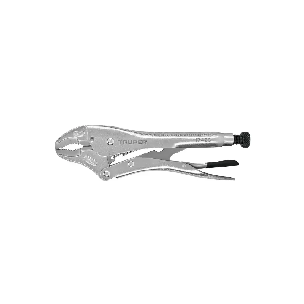 [17423] ALICATES DE PRESION , CURVOS 10"(25CM)TRUPER