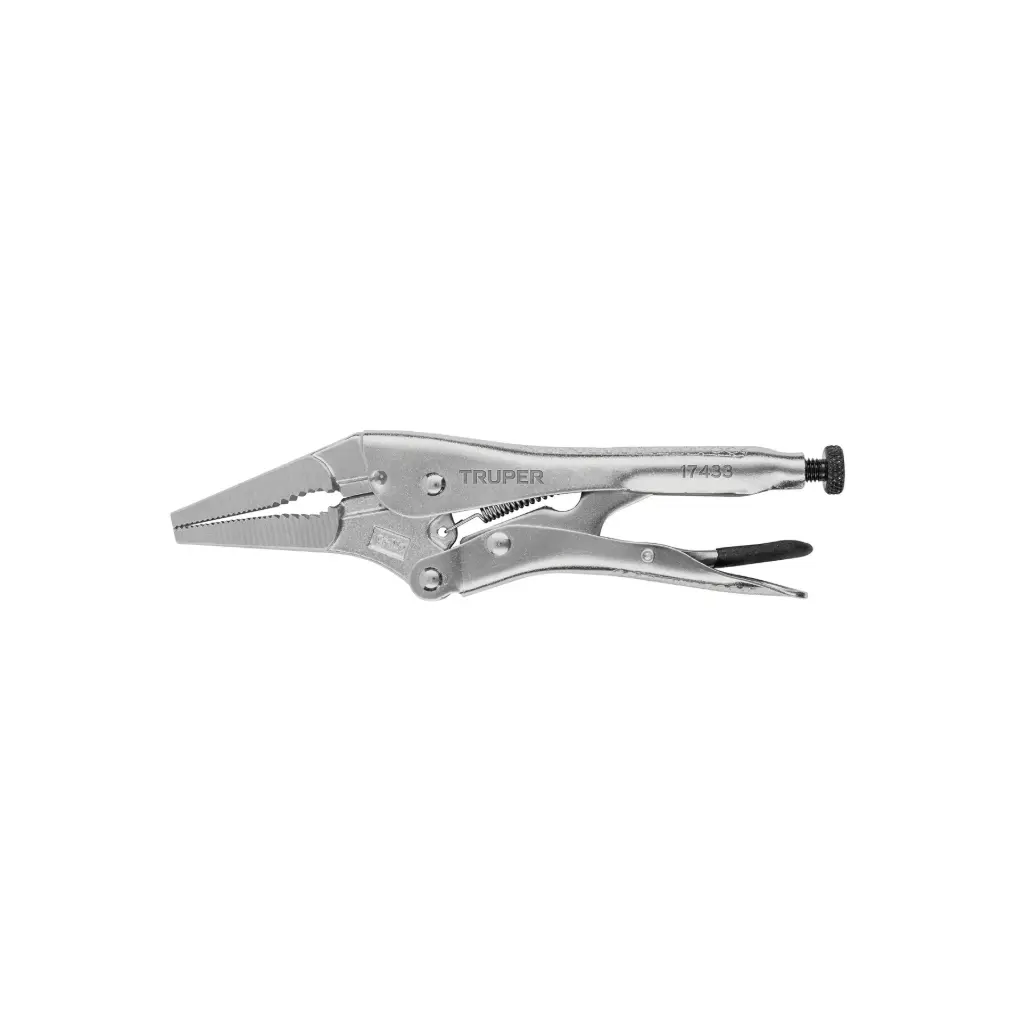 ALICATE DE PRESION , PUNTA LARGA 9"(23CM)TRUPER