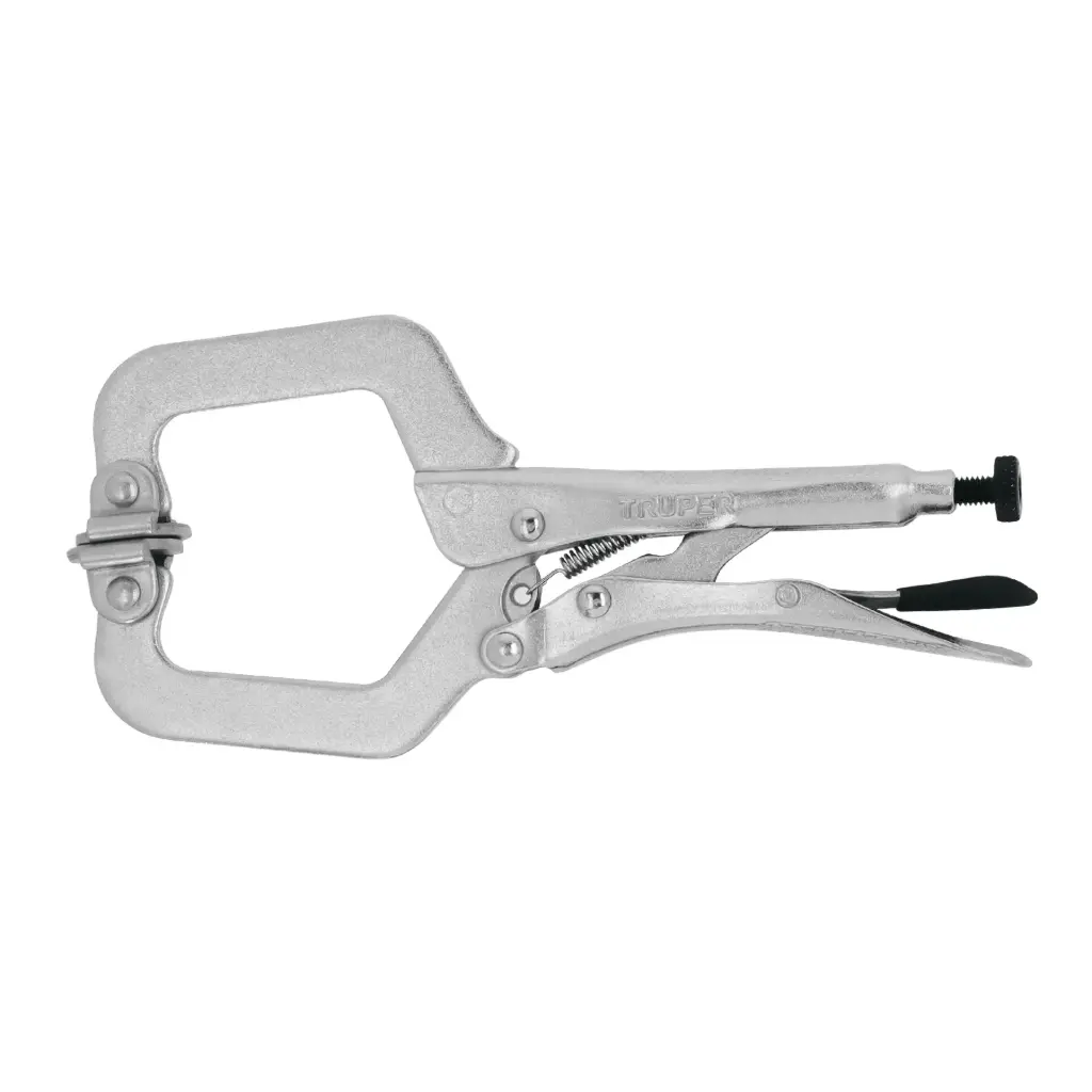 [17413] ALICATES DE PRESION TIPO "C", MORDAZA AUTOAJUSTABLE6"(15CM)TRUPER