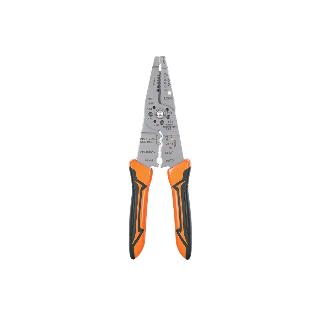 [17357] ALICATE PELA CABLES ,24 A 12AWG 8"(20CM)TRUPER