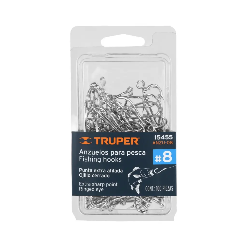 ANZUELO PARA PEZCA 8"TRUPER