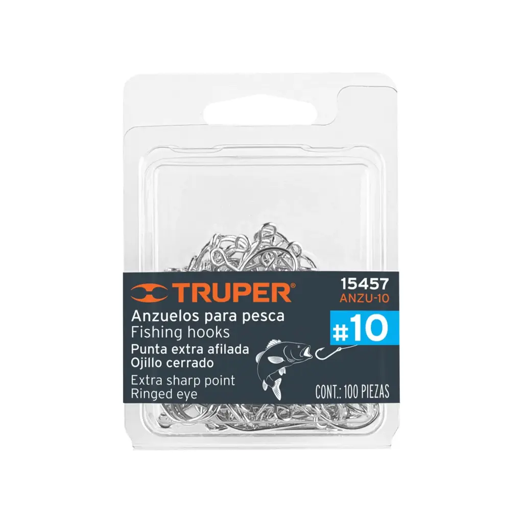 [15457] ANZUELO PARA PEZCA 10"TRUPER
