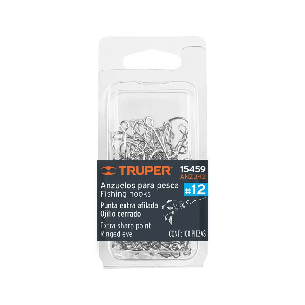 [15459] ANZUELO PARA PEZCA 12"TRUPER