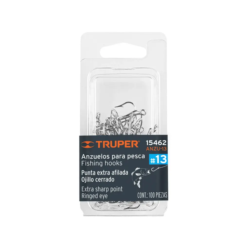 [15462] ANZUELO PARA PEZCA 13"TRUPER