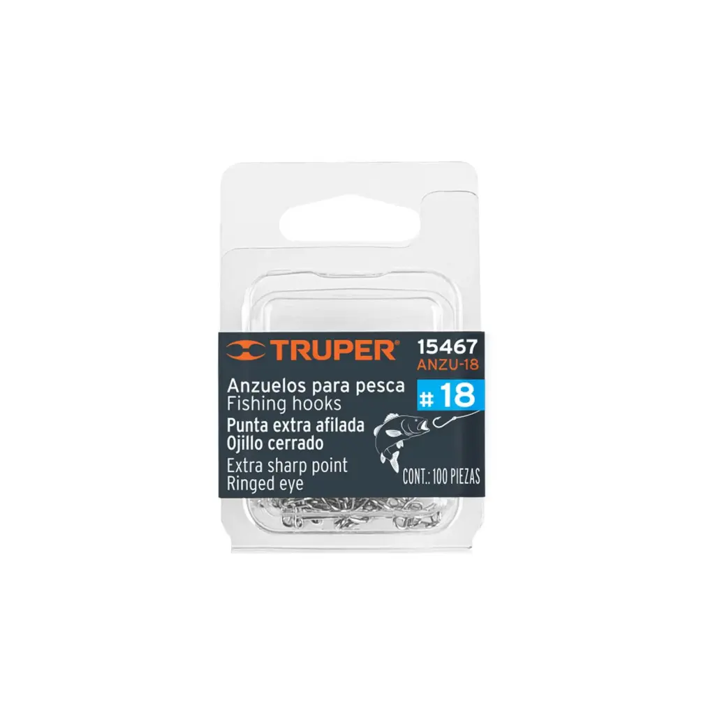 [15467] ANZUELO PARA PEZCA 18"TRUPER