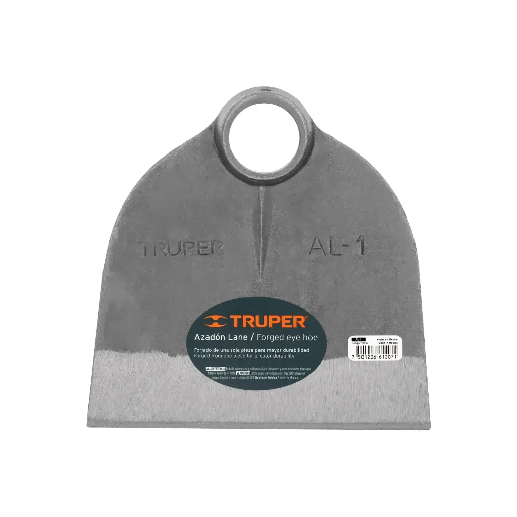 AZADÓN LANE NO. 1 DE 1.8 LB, SIN MANGO, TRUPER