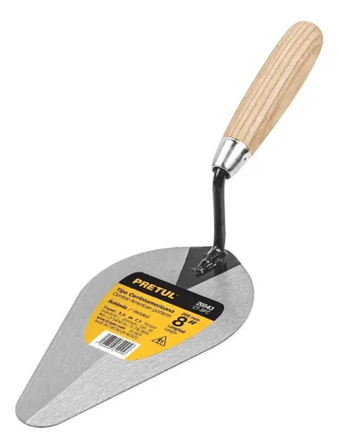 CUCHARA PARA ALBAÑIL 8" TIPO FILADELFIA, PRETUL