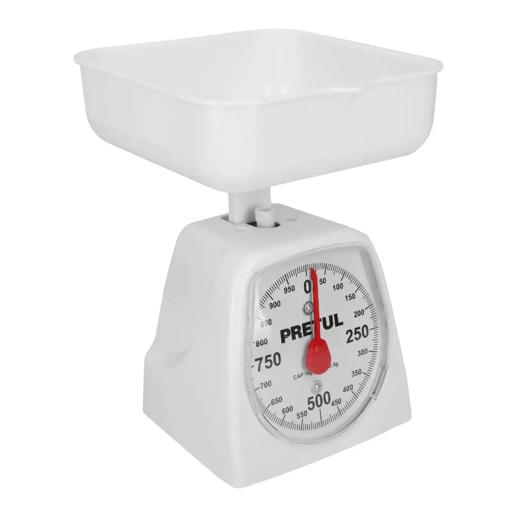 [29970] BÁSCULA MECÁNICA PARA COCINA 1 KG, PRETUL