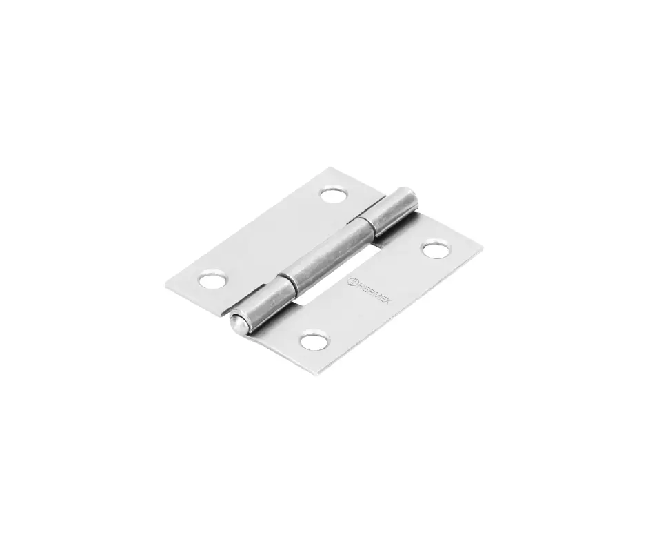 [43187] BISAGRA RECTANGULAR 2" ACERO PULIDO, HERMEX