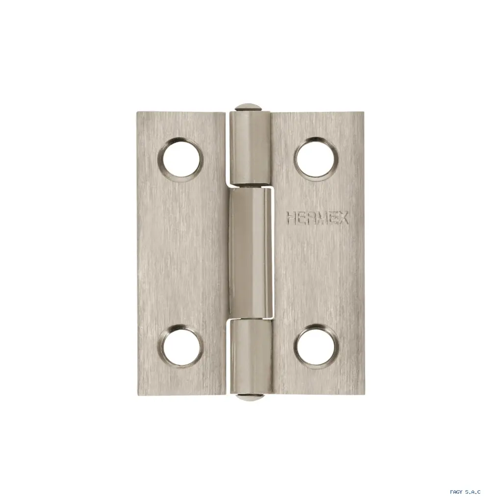 [43200] BISAGRA RECTANGULAR 1-1/2" ACERO INOXIDABLE, HERMEX