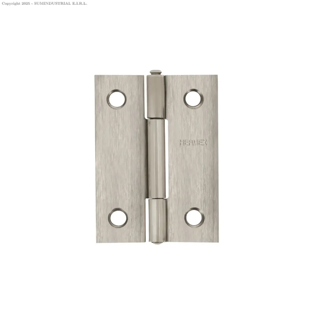 BISAGRA RECTANGULAR 2" ACERO INOXIDABLE, HERMEX
