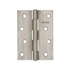 [43205] BISAGRA RECTANGULAR 4" ACERO INOXIDABLE, HERMEX