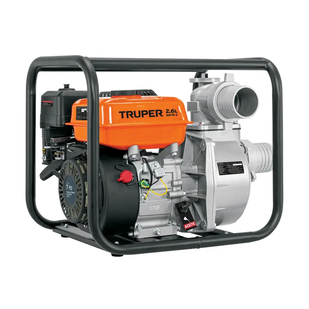 [17117] MOTOBOMBAS CON MOTOR A GASOLINA 3"(75MM)TRUPER