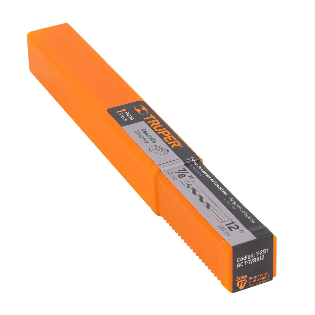 BROCA PARA CONCRETO DE 7/8 X 12", TRUPER