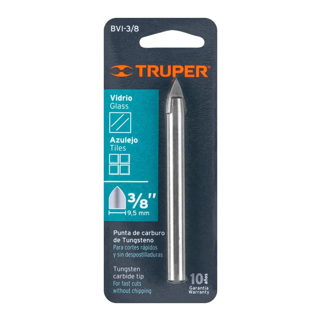 [11704] BROCA PARA VIDRIO Y MAYOLICA 3/8" TRUPER