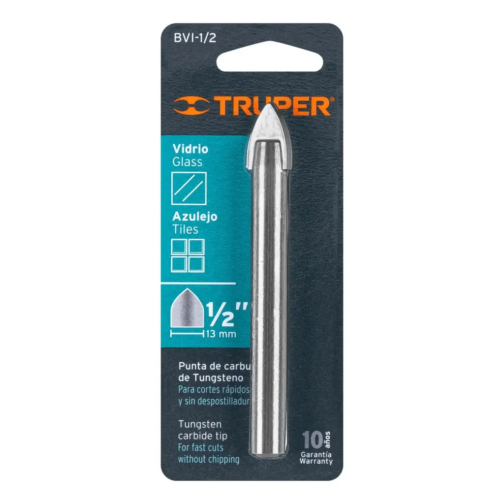 [11705] BROCA PARA VIDRIO Y MAYOLICA 1/2" TRUPER