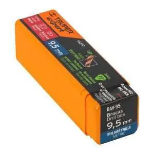 BROCA HSS 9.5 MM TRUGOLD PARA METAL, TRUPER EXPERT