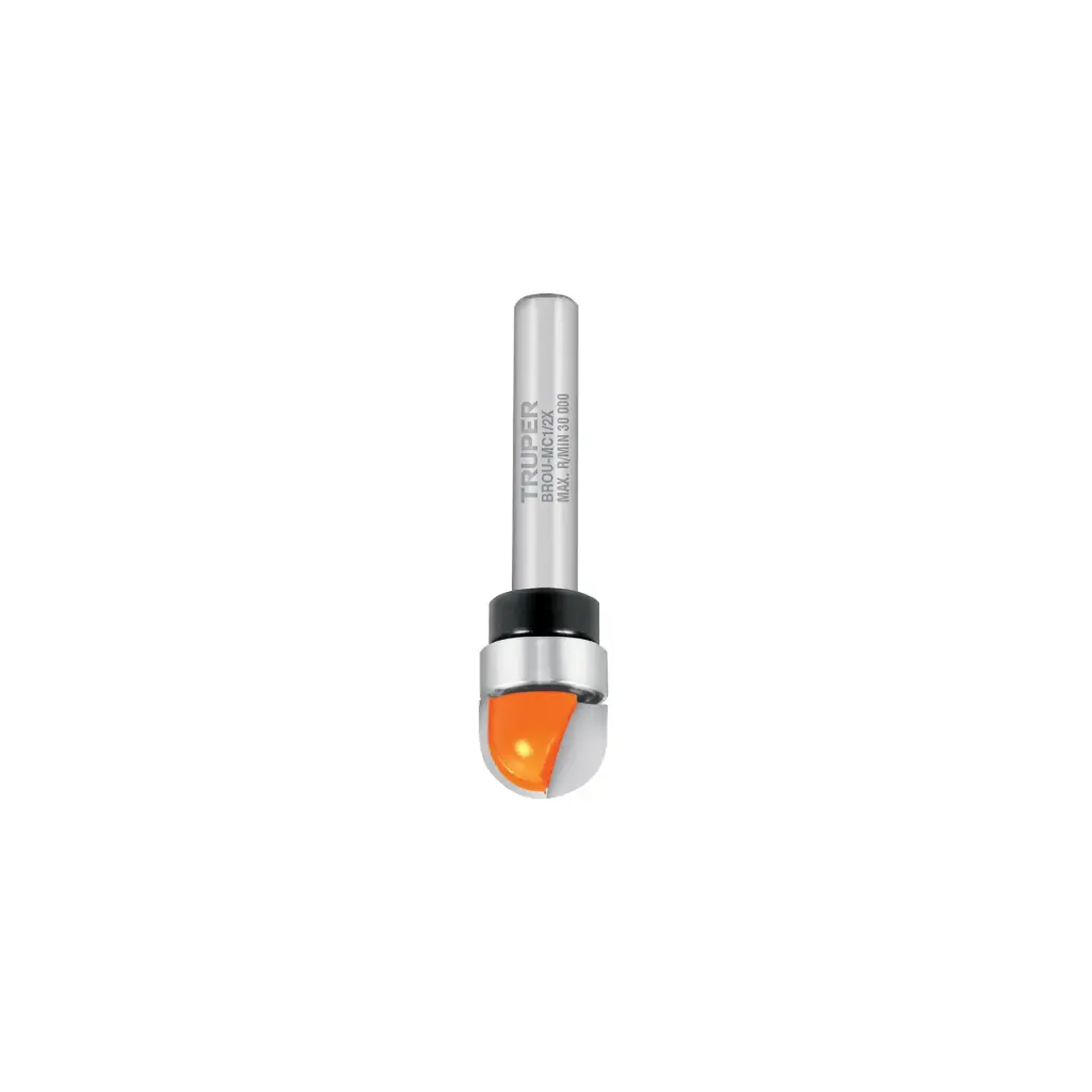 [11464] FRESA MEDIA CAÑA CON RODAJE 1/2"TRUPER