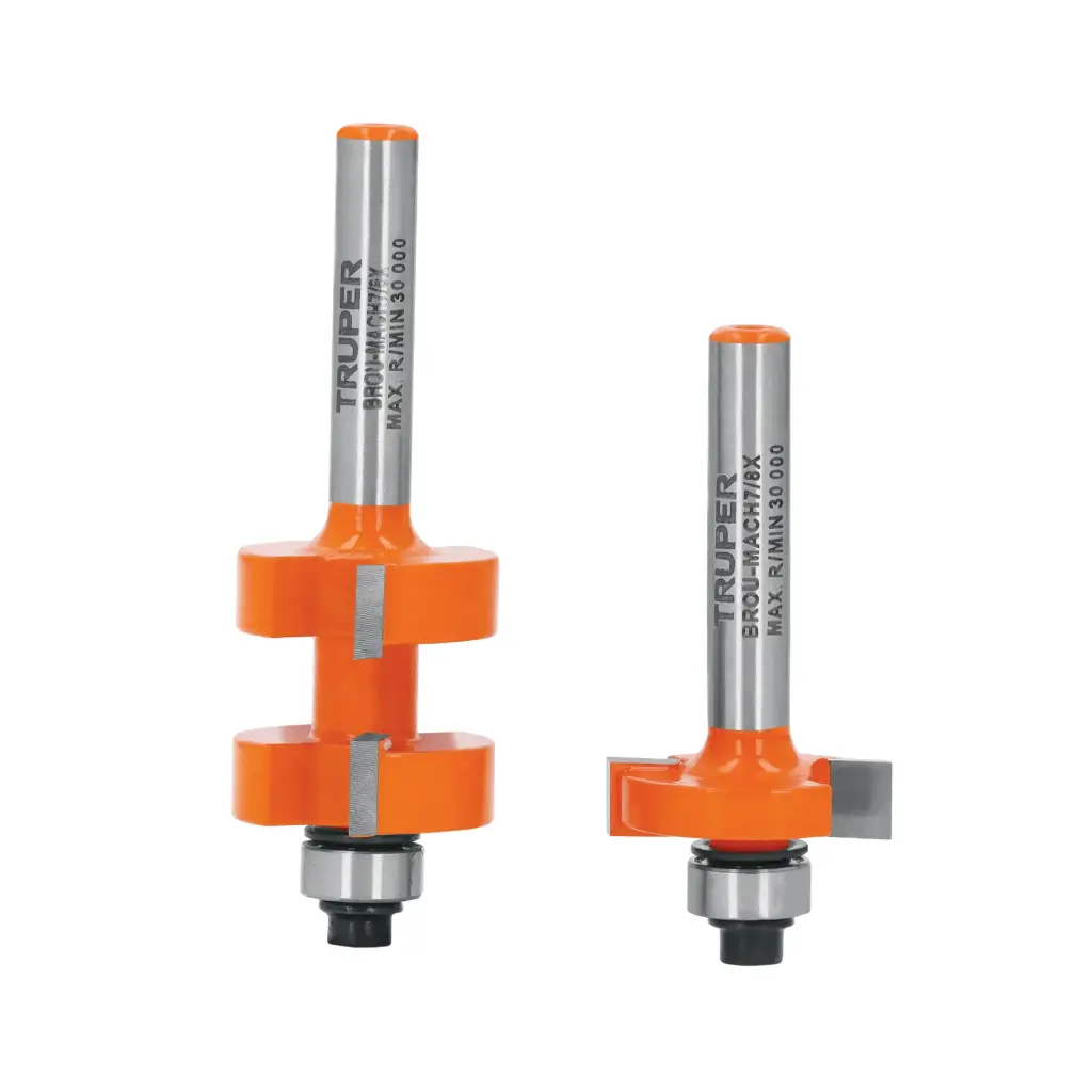 JUEGOS DE MACHIMBRADOR CON RODAJE 7/8" TRUPER
