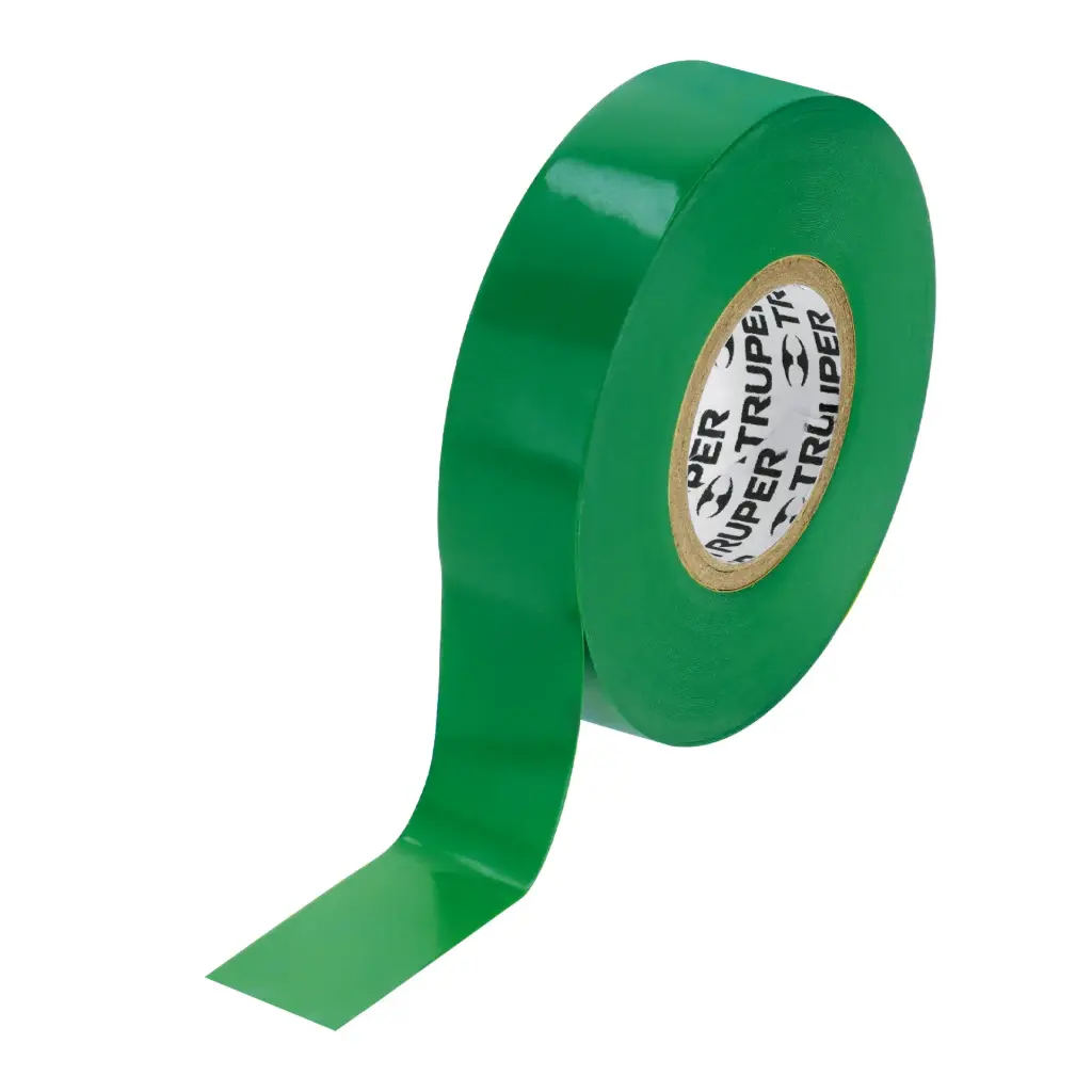 CINTA AISLANTE 18MM X 19 MM VERDE TRUPER