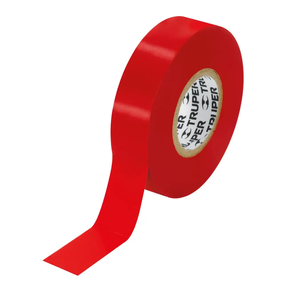 CINTA AISLANTE 18MM X 19 MM ROJO TRUPER