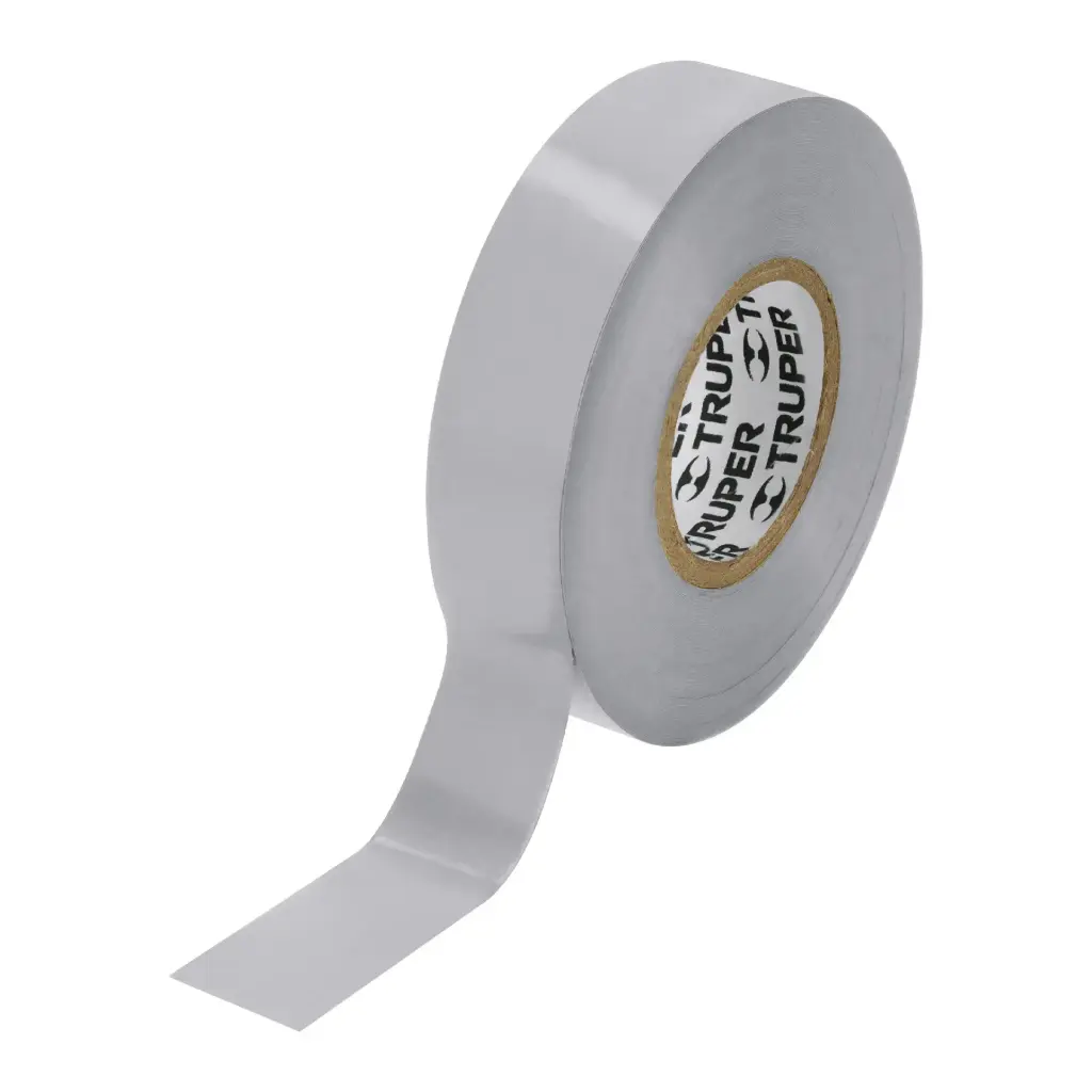 CINTA AISLANTE 18MM X 19 MM GRIS TRUPER