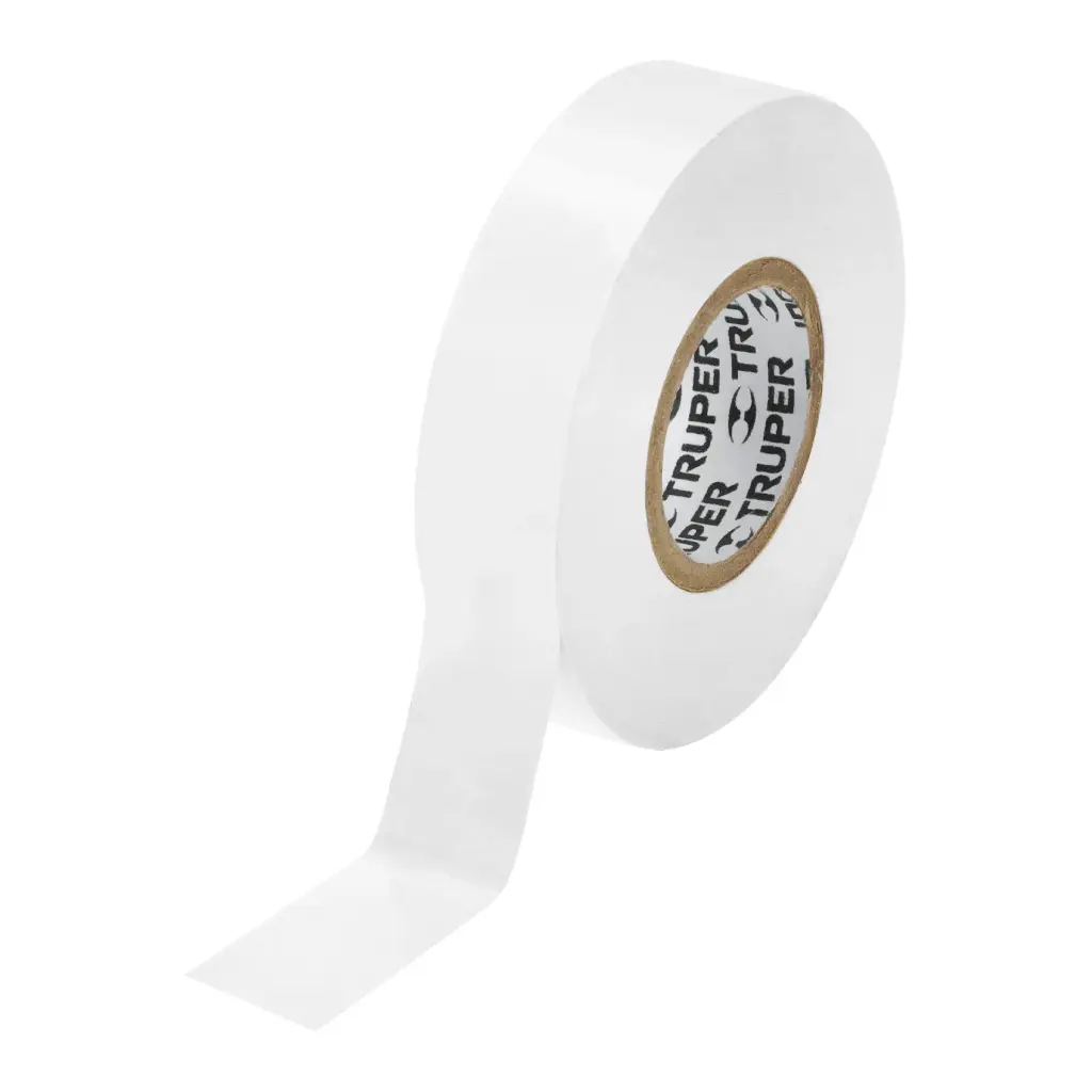CINTA AISLANTE 18MM X 19 MM BLANCO TRUPER
