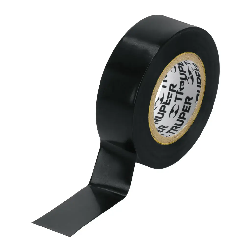 [12501] CINTA AISLANTE, 9M X 19MM NEGRO TRUPER