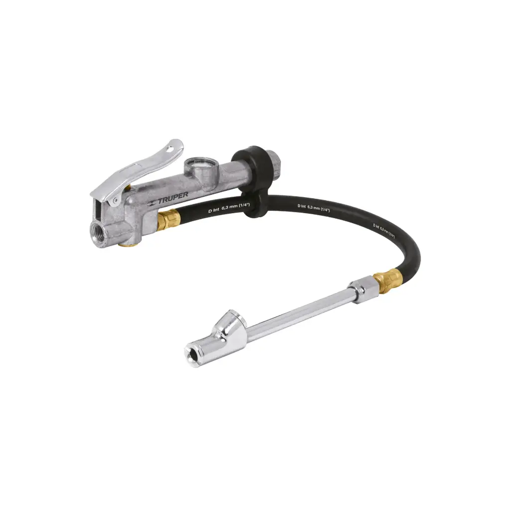 INFLADOR CALIBRADOR DE CABEZA DOBLE , PROFESIONAL TRUPER