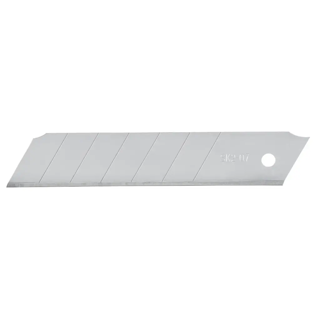 [100130] NAVAJA DE REPUESTO PARA CUCHILLA ,ACERO SK2 25MM 10 UNIDADES TRUPER