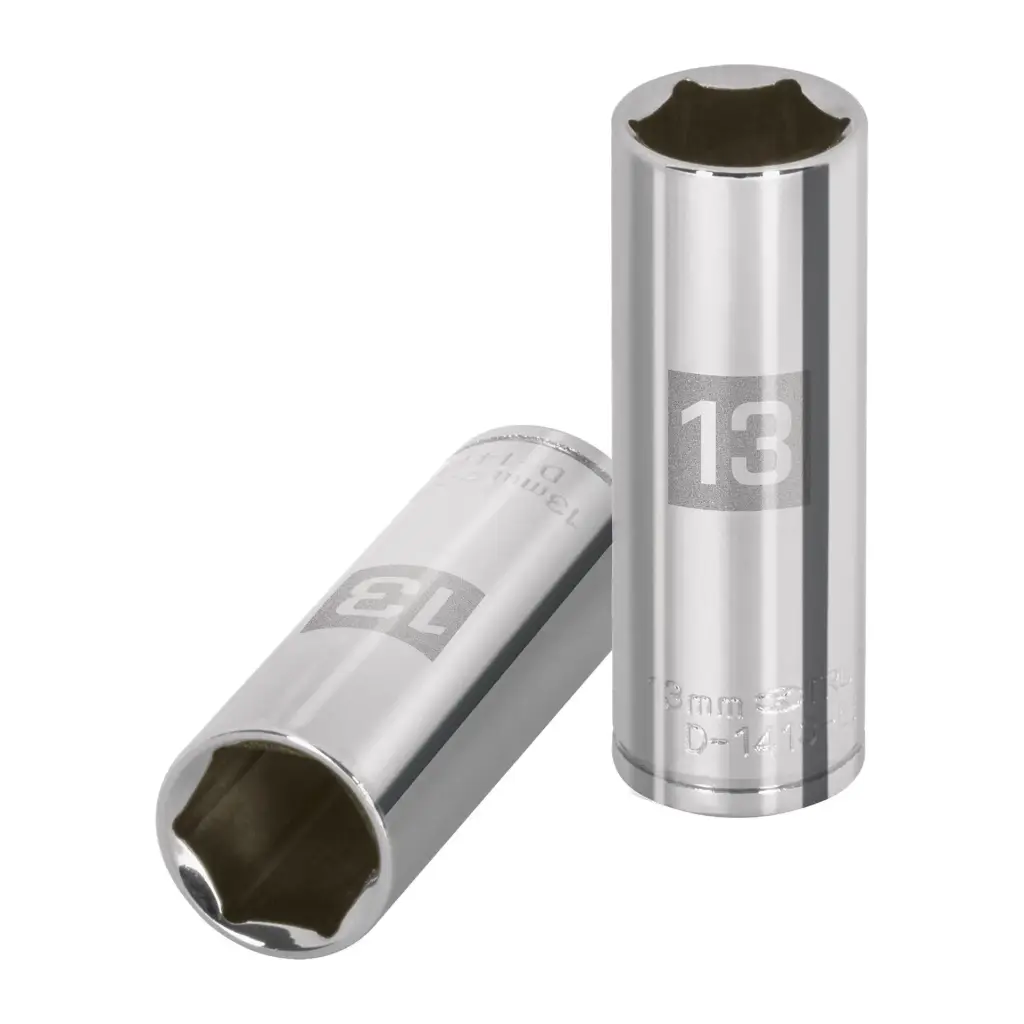 [13206] DADOS TUBULARES HEXAGONALES 1/4 X 12MM TRUPER