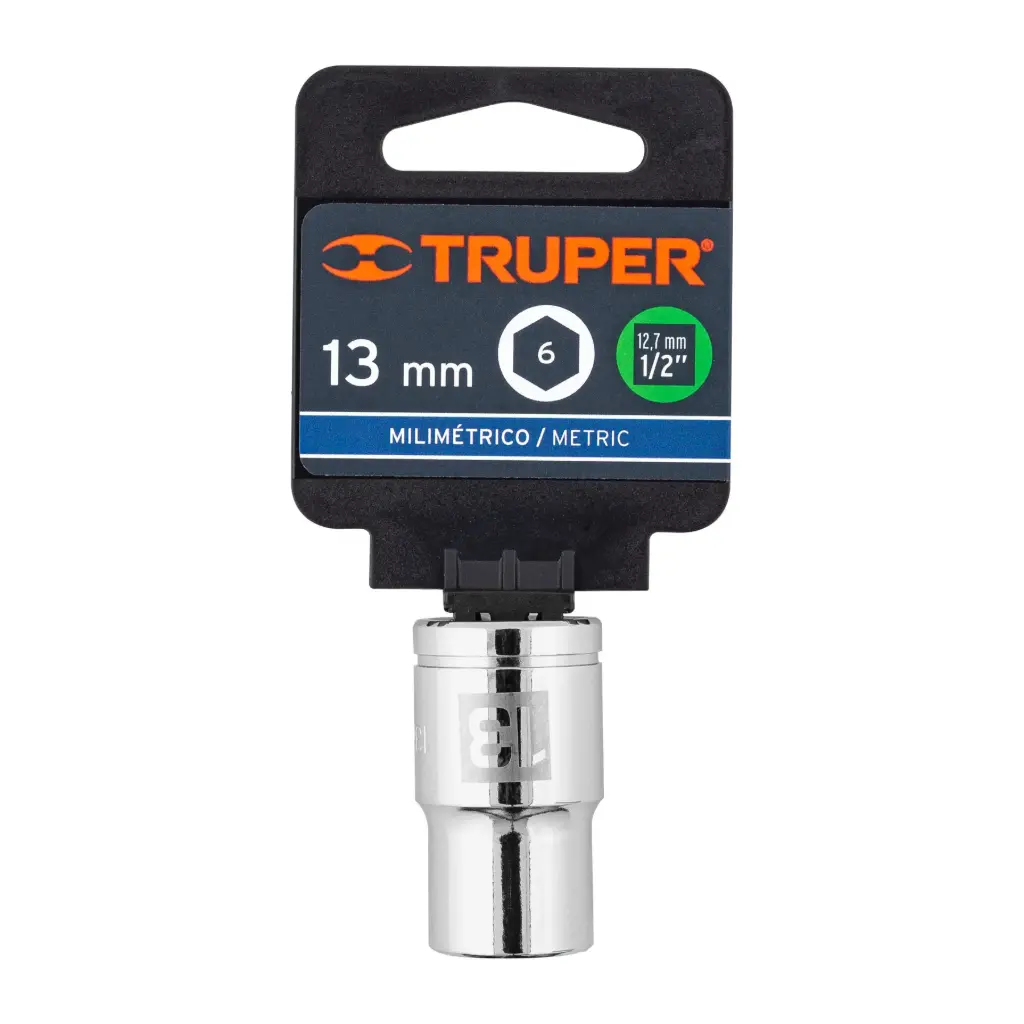 DADO HEXAGONAL 13MM TRUPER