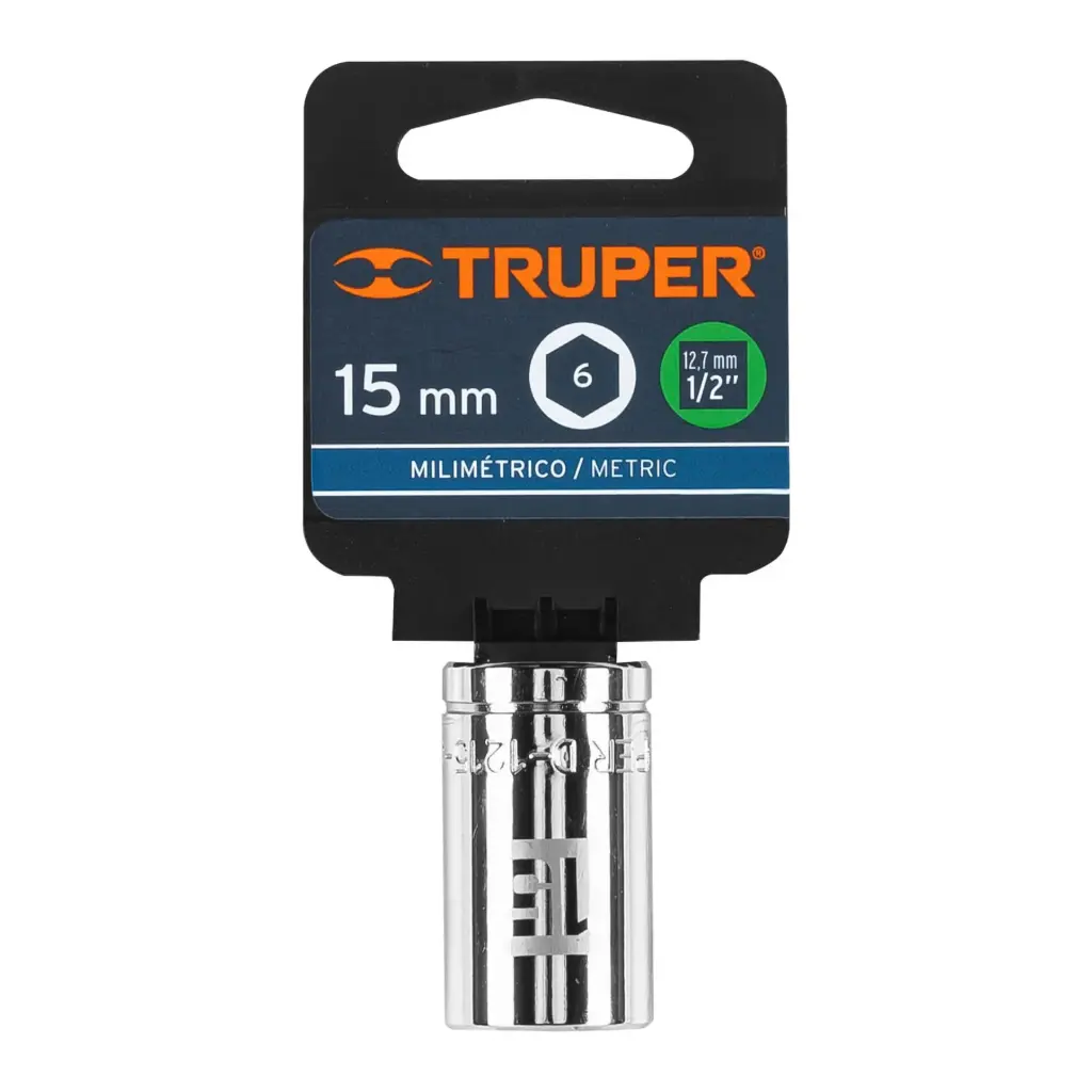 DADO HEXAGONAL 15MM TRUPER