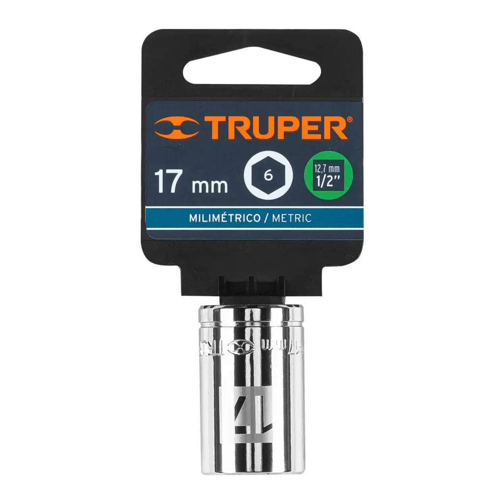 [13267] DADO HEXAGONAL 17MM TRUPER