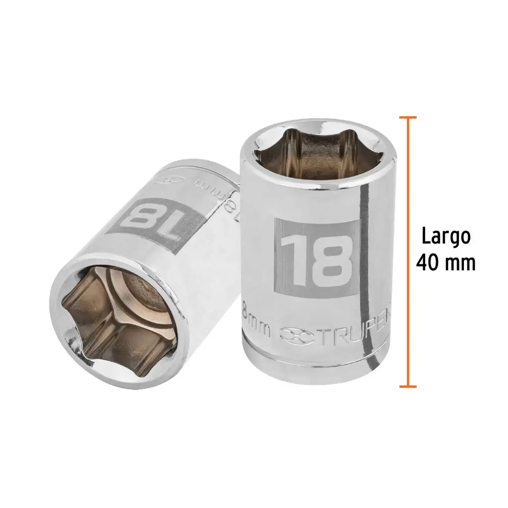 [13268] DADO HEXAGONAL 18MM TRUPER