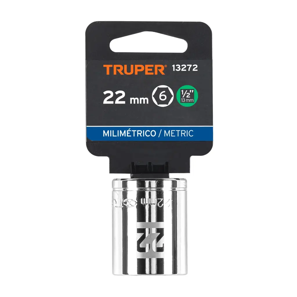 [13272] DADO HEXAGONAL 22MM TRUPER
