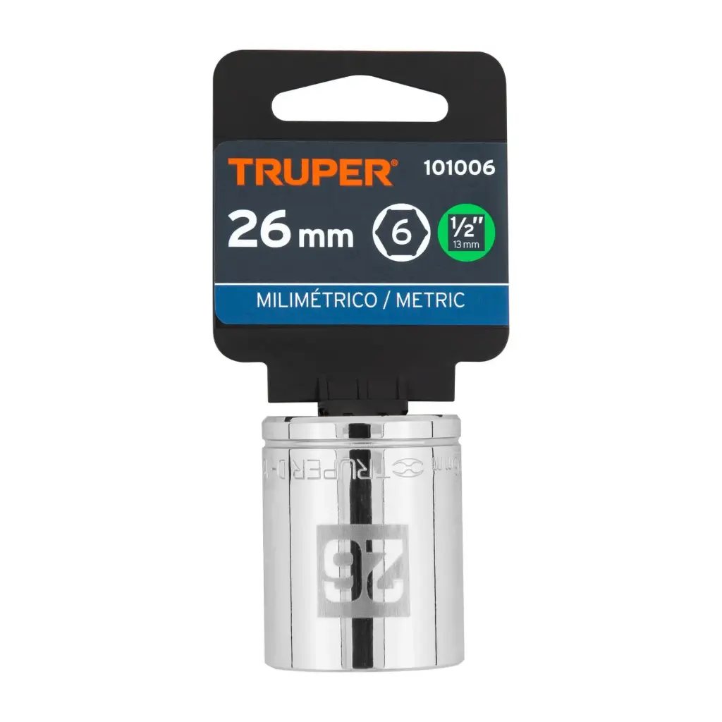 DADO HEXAGONAL 26MM TRUPER